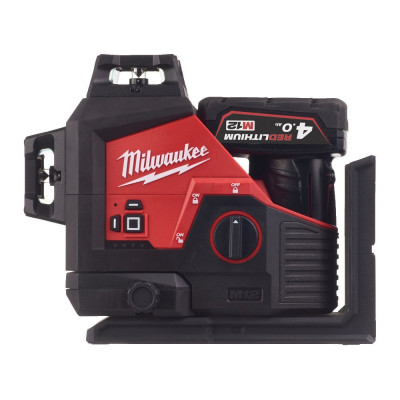 Лазерный нивелир аккумуляторный Milwaukee M12 3PLKIT-401P 4933478960