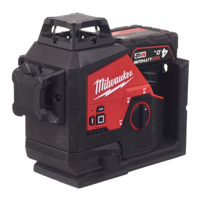 Лазерный нивелир аккумуляторный Milwaukee M12 3PLKIT-401P 4933478960