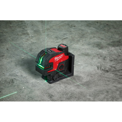 Лазерний нівелір акумуляторний Milwaukee M12 CLL4P-301C 4933479203