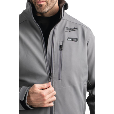 Куртка аккумуляторная с подогревом Milwaukee XXXL M12 HJ GREY5-0 4933479363 без АКБ