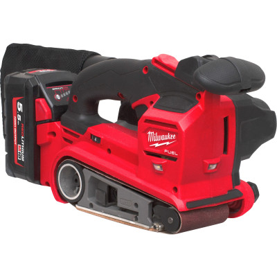 Стрічкова шліфмашина акумуляторна Milwaukee M18 FBTS75-552X 4933479615