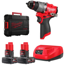 Дрель-шуруповёрт ударная аккумуляторная Milwaukee M12 FPD2-602X 4933479870