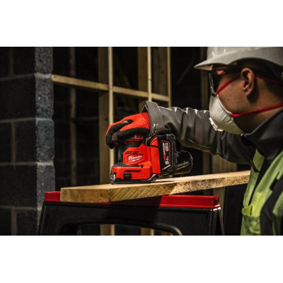 Вібраційна шліфмашина акумуляторна Milwaukee M18 BQSS-0 4933479966 без АКБ