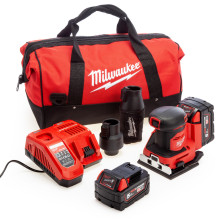 Вібраційна шліфмашина акумуляторна Milwaukee M18 BQSS-502B 4933479967