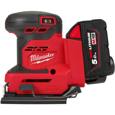 Вібраційна шліфмашина акумуляторна Milwaukee M18 BQSS-502B 4933479967