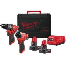 Набір акумуляторних інструментів Milwaukee M12 FPP2A2-402X 4933480587