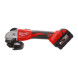 Кутова шліфмашина акумуляторна Milwaukee M18 BLSAG125X-402X 4933492644