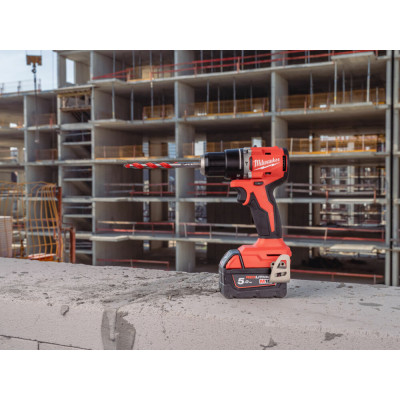 Дриль-шуруповерт ударний акумуляторний Milwaukee M18 BLPDRC-0X 4933492821 без АКБ