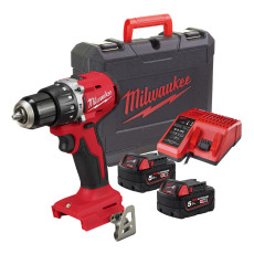 Дрель-шуруповёрт ударная аккумуляторная Milwaukee M18 BLPDRC-502C 4933492826