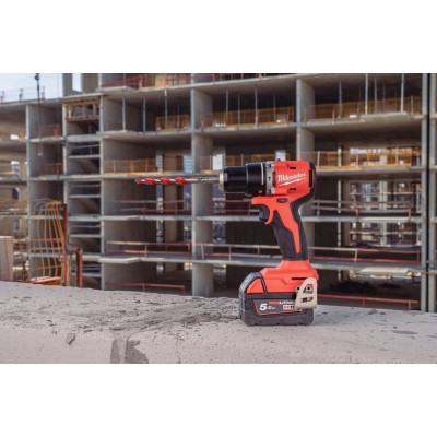 Дриль-шуруповерт ударний акумуляторний Milwaukee M18 BLPDRC-502C 4933492826