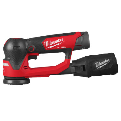 Ексцентрикова шліфмашина акумуляторна Milwaukee M12 FSDR75-202B 4933498233