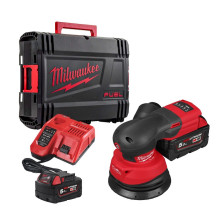 Ексцентрикова шліфмашина акумуляторна Milwaukee M18 FROS125-502X 4933498254
