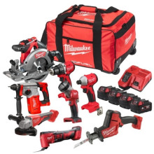 Набір акумуляторних інструментів Milwaukee M18 FPP8D-504B 4933498562
