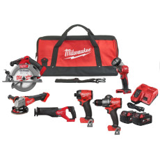 Набір акумуляторних інструментів Milwaukee M18 FPP6G3-502B 4933498658