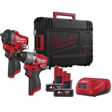 Набір акумуляторних інструментів Milwaukee M12 FPP2X2-402X 4933498741