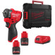 Гайковёрт ударный аккумуляторный Milwaukee M12 FSCIWF38-252X 4933498970
