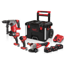 Набір акумуляторних інструментів Milwaukee M18 FPP4BJ-503P 4933499444