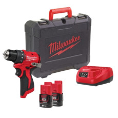 Дрель-шуруповерт аккумуляторная Milwaukee M12 BLDDRC-202C 4933499686