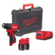 Дрель-шуруповерт аккумуляторная Milwaukee M12 BLDDRC-202C 4933499686