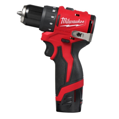 Дрель-шуруповерт аккумуляторная Milwaukee M12 BLDDRC-202C 4933499686