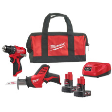 Набір акумуляторних інструментів Milwaukee M12 BLPP2A-402B 4933499692