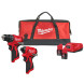 Набір акумуляторних інструментів Milwaukee M12 BLPP2D-202B 4933500139