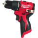 Дрель-шуруповёрт ударная аккумуляторная Milwaukee M12 BLPDRC-0 4933500421 без АКБ