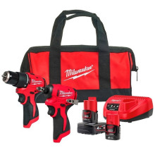 Набір акумуляторних інструментів Milwaukee M12 BLPP2B-422B 4933500425