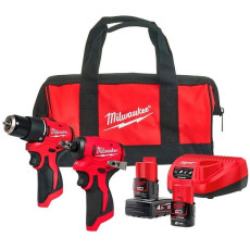 Набір акумуляторних інструментів Milwaukee M12 BLPP2B-422B 4933500425