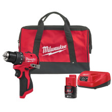 Дрель-шуруповёрт ударная аккумуляторная Milwaukee M12 BLDDRC-201BRF 4933500773