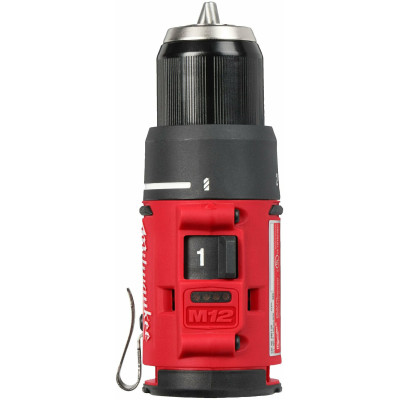 Дрель-шуруповёрт ударная аккумуляторная Milwaukee M12 BLDDRC-201BRF 4933500773