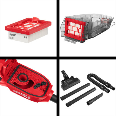 Пылесос аккумуляторный Milwaukee M18 BLCV2-0 4933500788 без АКБ