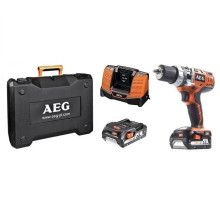 Дрель-шуруповёрт ударная аккумуляторная AEG Compact BSB14C Li-202C 4935443974