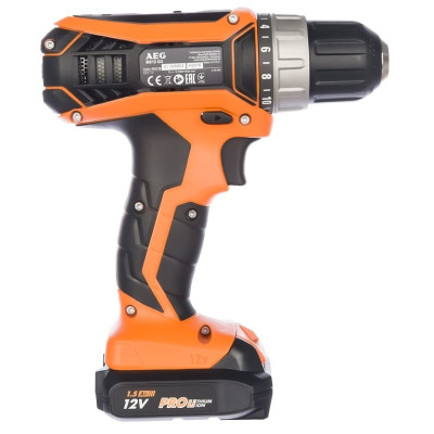 Дрель-шуруповёрт аккумуляторная AEG BS 12G3 LI-152C 4935451090