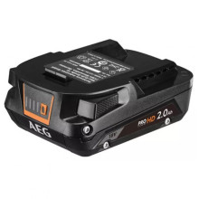 Аккумулятор AEG Prolithium-Ion HD Li-Ion 18 В 2 Ач L1820SHD 4935478858