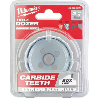 Биметаллическая коронка по металлу Milwaukee TCT Hole Dozer Holesaw 60 мм 49560726