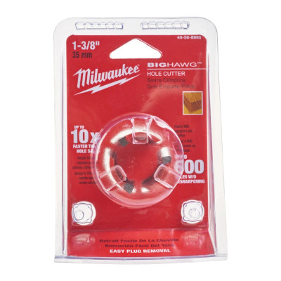 Коронка по дереву Milwaukee Big Hawg 35 мм 49568995