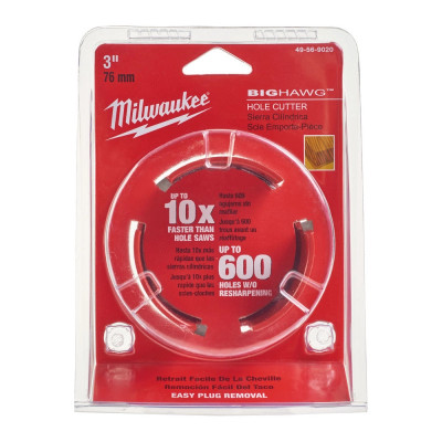Коронка по дереву Milwaukee Big Hawg 76 мм 49569020