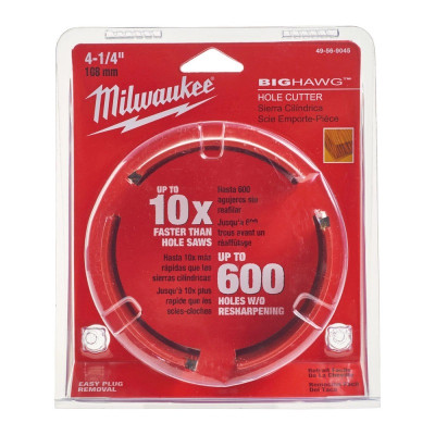 Коронка по дереву Milwaukee Big Hawg 108 мм 49569045