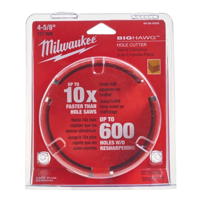 Коронка по дереву Milwaukee Big Hawg 117 мм 49569050