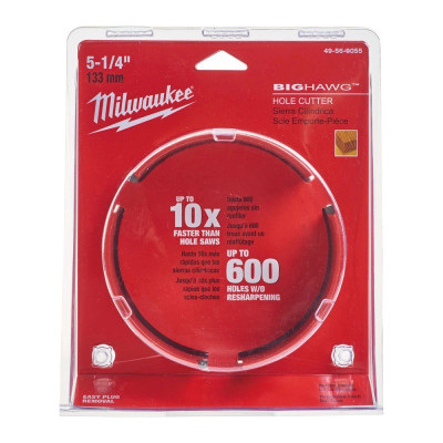 Коронка по дереву Milwaukee Big Hawg 133 мм 49569055