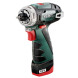 Дриль-шуруповерт акумуляторний Metabo PowerMaxx BS Basic Set 600080710