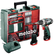 Дрель-шуруповёрт аккумуляторная Metabo PowerMaxx BS Set 600080880