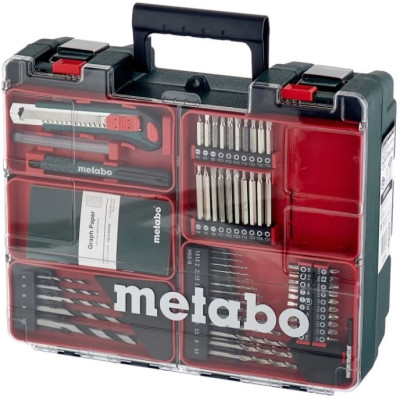 Дрель-шуруповёрт аккумуляторная Metabo PowerMaxx BS Set 600080880