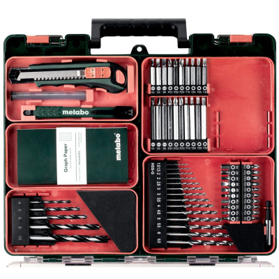 Дрель-шуруповёрт аккумуляторная Metabo PowerMaxx BS Set 600080880