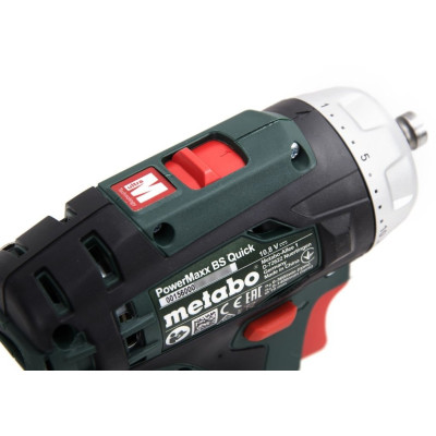 Аккумуляторная дрель-шуруповёрт Metabo PowerMaxx BS Quick 600156890 без АКБ