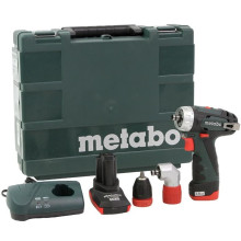Аккумуляторная дрель-шуруповёрт Metabo PowerMaxx BS Quick Pro 600157500