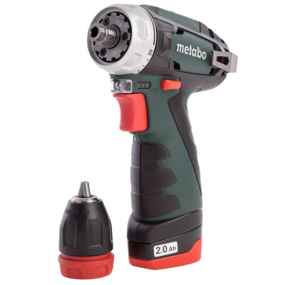 Аккумуляторная дрель-шуруповёрт Metabo PowerMaxx BS Quick Pro 600157500