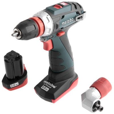 Аккумуляторная дрель-шуруповёрт Metabo PowerMaxx BS Quick Pro 600157500