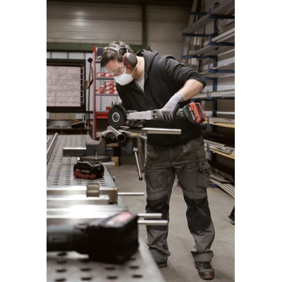 Шліфмашина для кутових зварних швів акумуляторна Metabo KNS 18 LTX 150 600191850 без АКБ